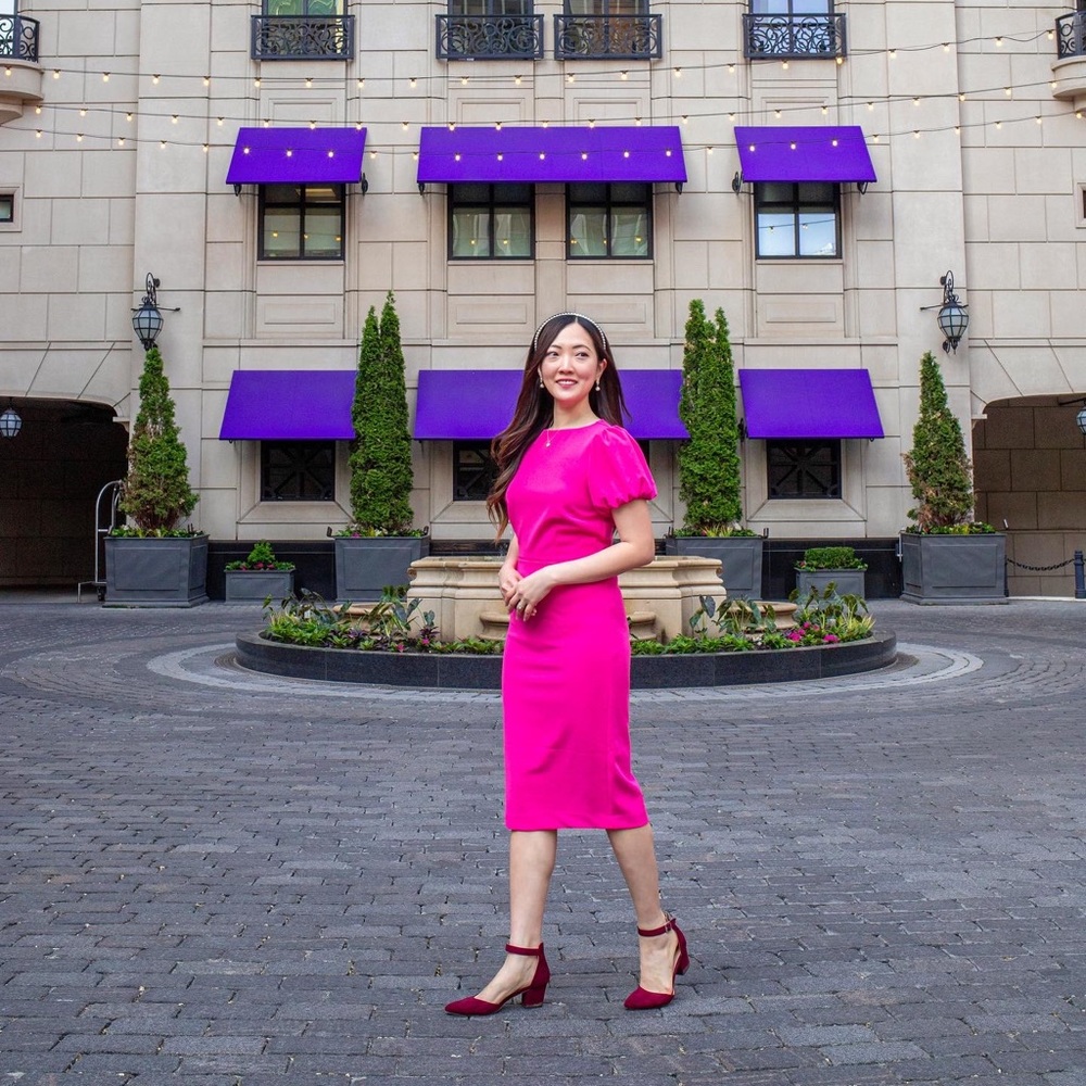 Barbiecore Hot Pink Dress